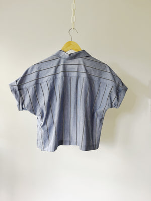 Camp Shirt in Organic Stripe