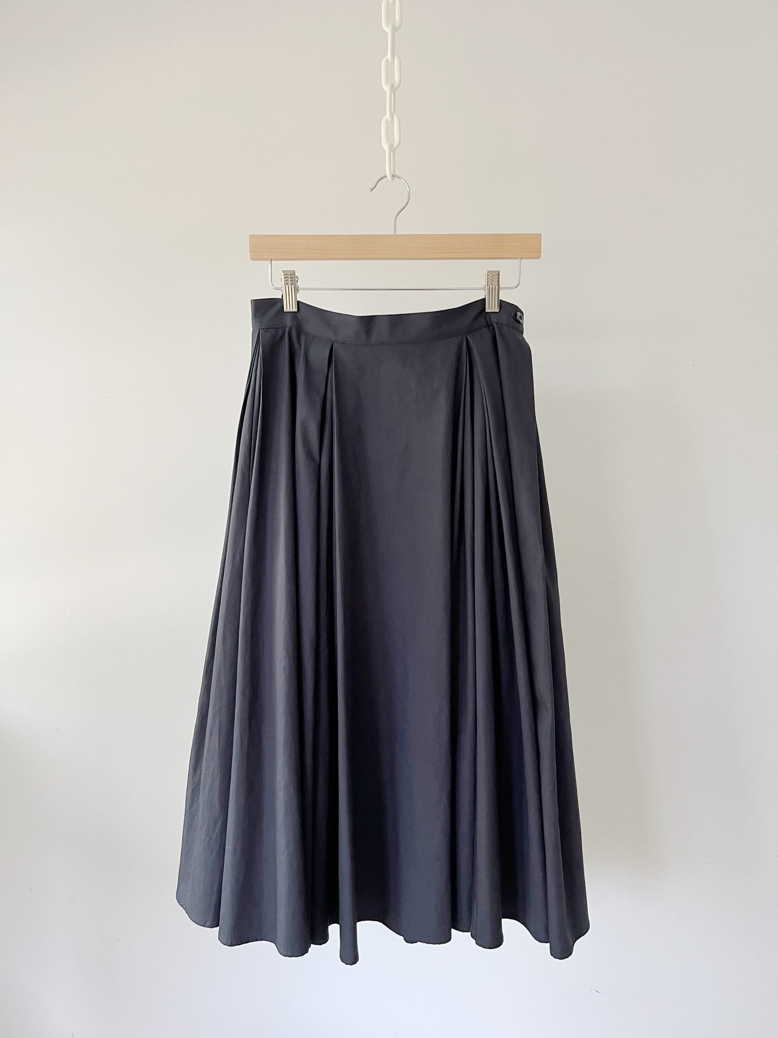 Double-Pleat Skirt